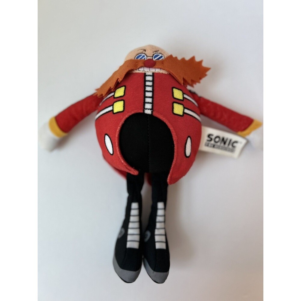 Sonic the Hedgehog DR EGGMAN ROBOTNIK 9" Plush Plushy Toy JAKKS 2023
